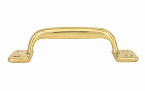 Classic Solid Brass Handle Pull ~ 4-3/8" On Centers