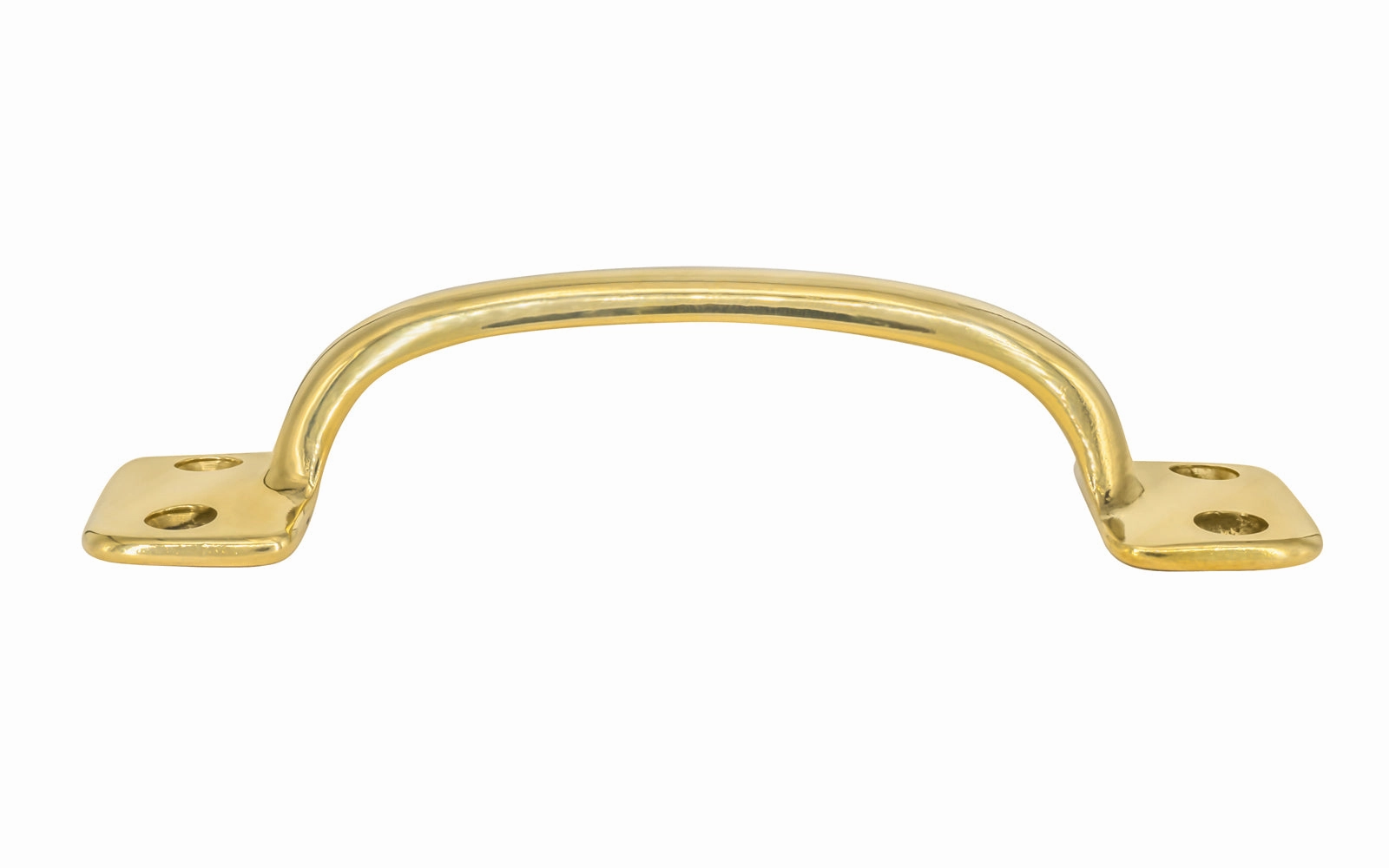 Classic Solid Brass Handle Pull ~ 4" On Centers