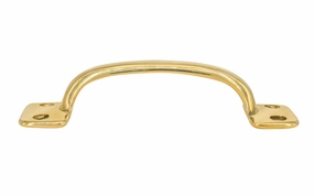 Classic Solid Brass Handle Pull ~ 4" On Centers