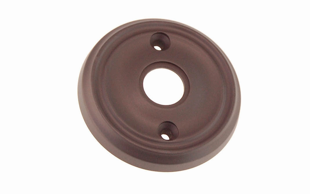 Classic Solid Brass Rosette ~ Passage (Non-Locking)