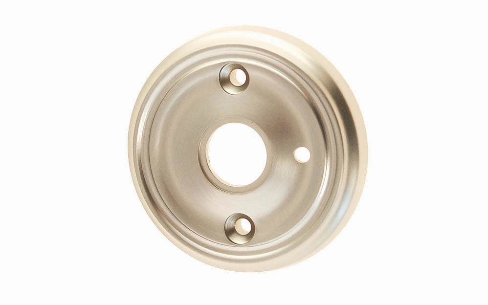 Classic Solid Brass Rosette ~ Privacy (Locking)