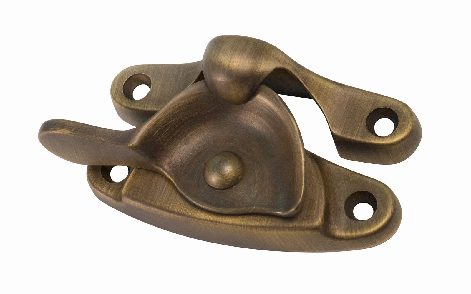 Classic Solid Brass Sash Lock ~ Large Size