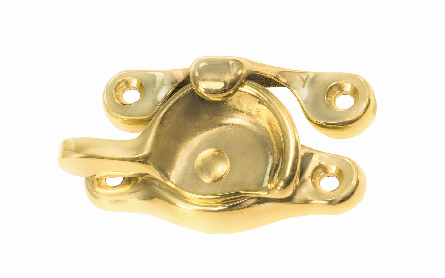 Classic Solid Brass Sash Lock ~ Regular Size