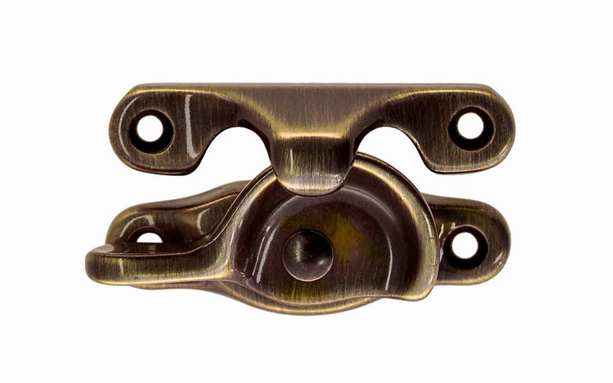Classic Solid Brass Sash Lock ~ Regular Size