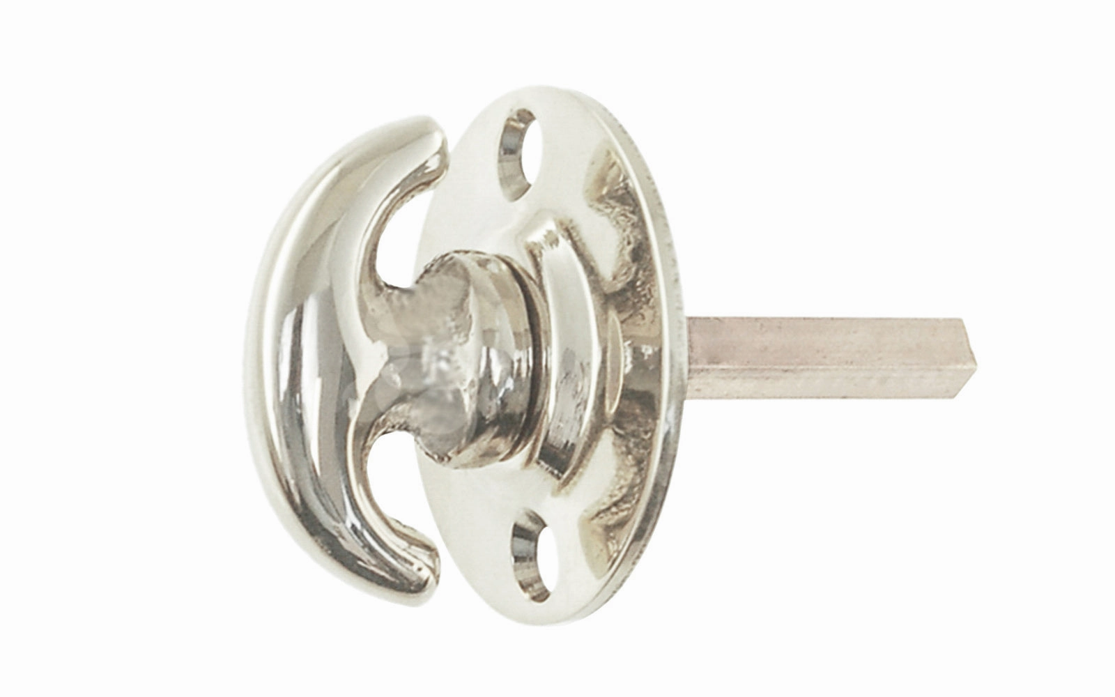 Classic Solid Brass Thumbturn with Round Plate