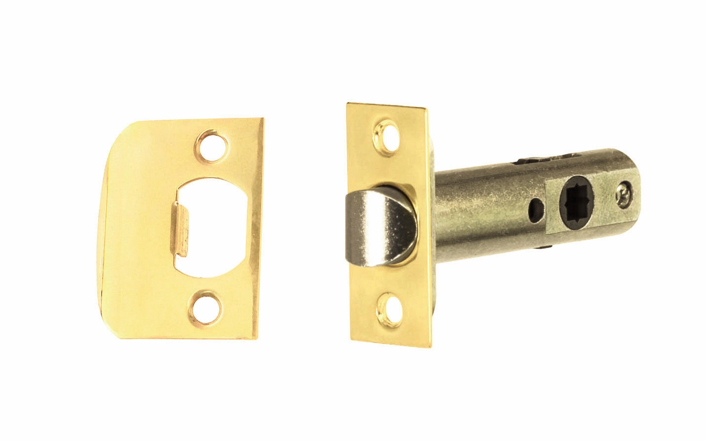 Classic Spring Latch for Doors (Passage) ~ 2-3/8" Backset
