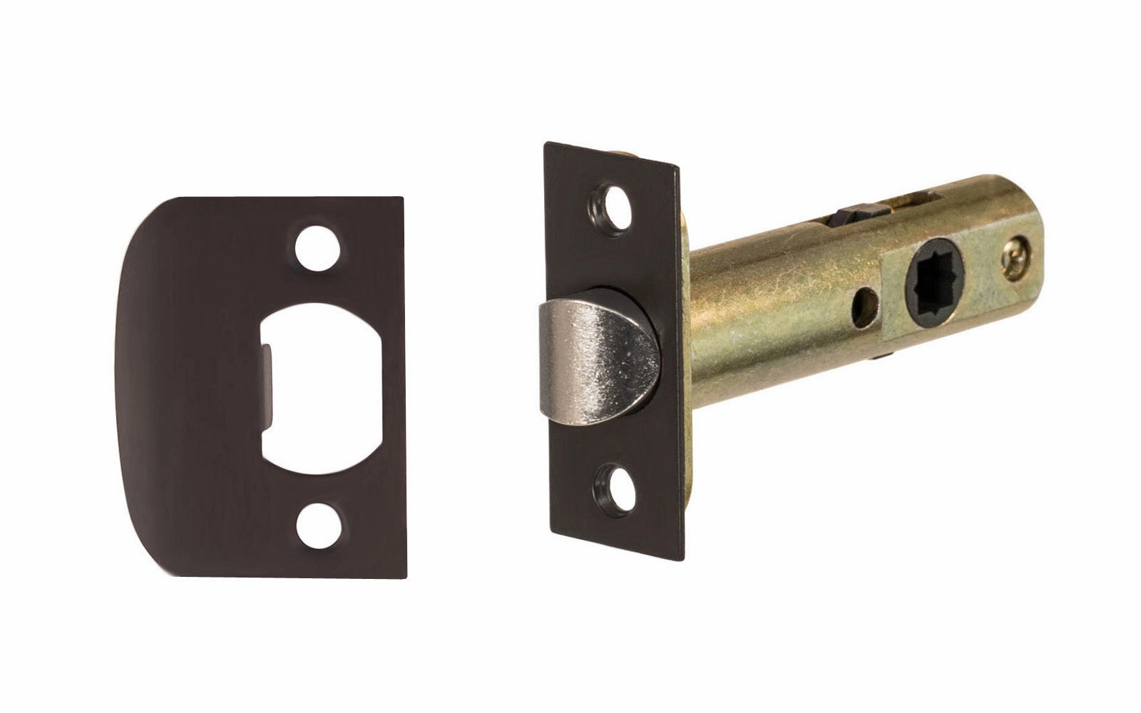 Classic Spring Latch for Doors (Passage) ~ 2-3/8" Backset
