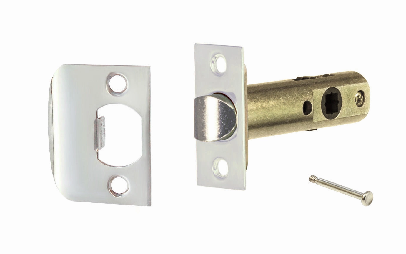 Classic Spring Latch for Doors with Locking Pin (Privacy) ~ 2-3/8" Backset