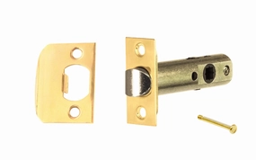 Classic Spring Latch for Doors with Locking Pin (Privacy) ~ 2-3/8" Backset