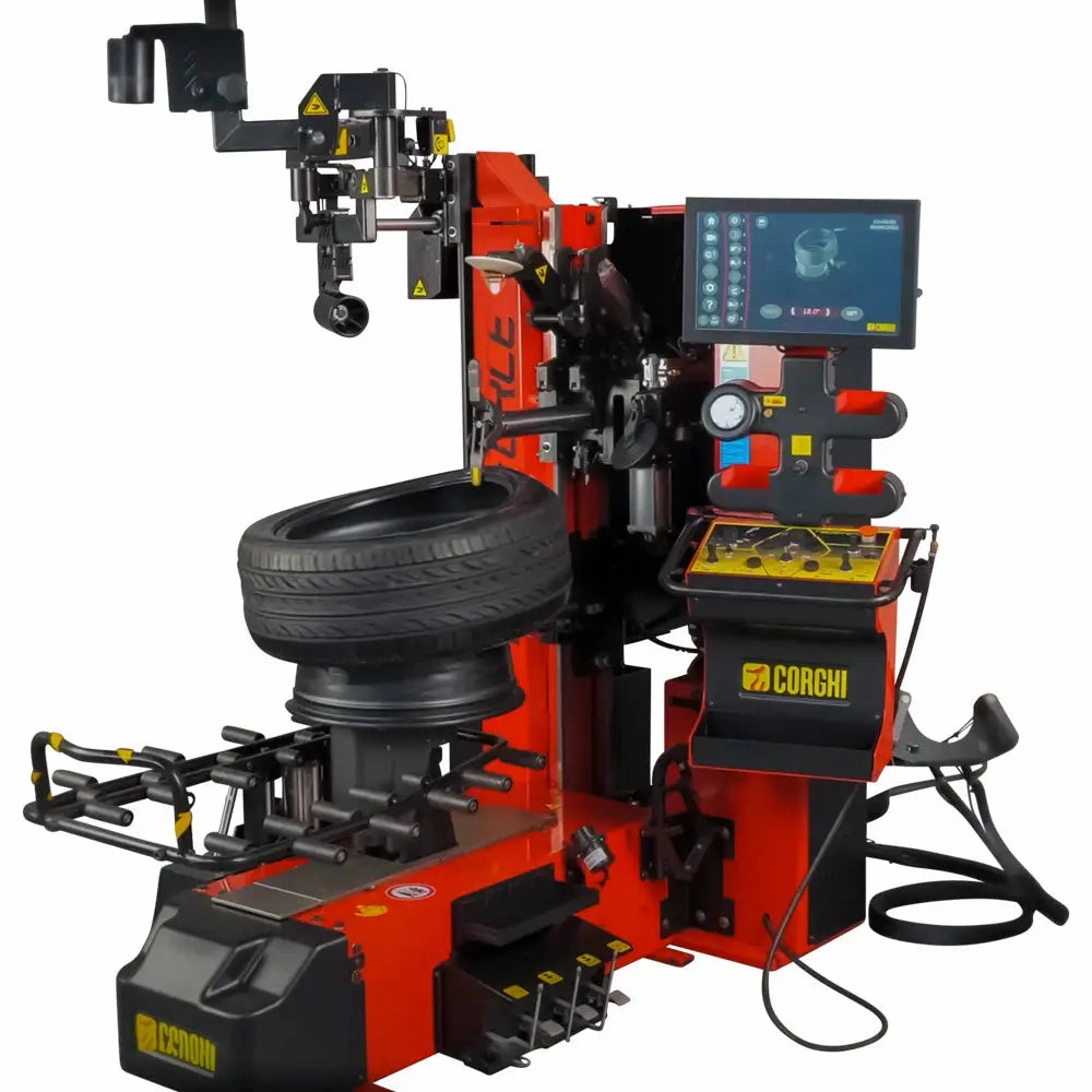 Corghi Master Force Tire Changer, Hydraulic w/ Automatic Contactless (STANDARD)