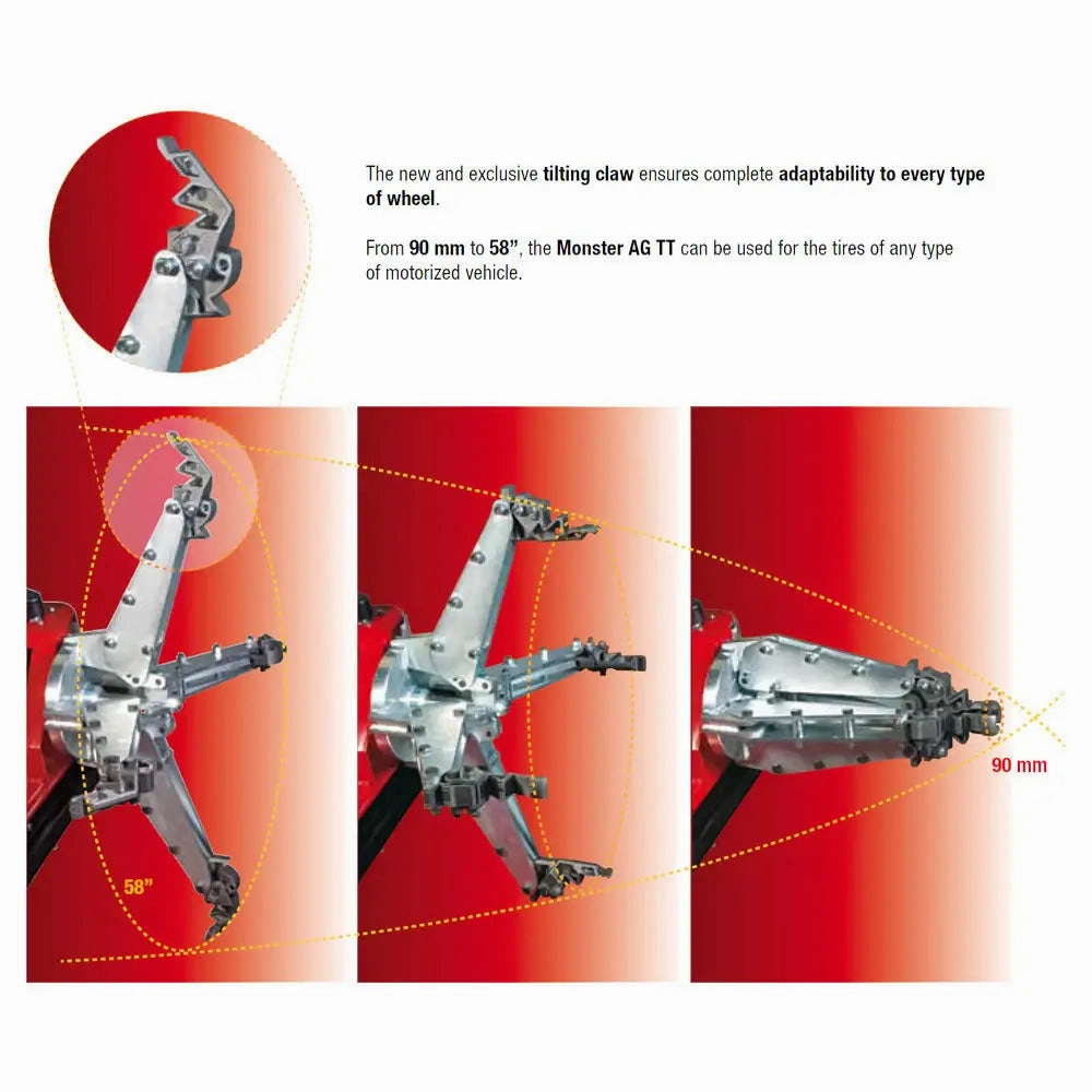 Corghi Monster AGTT Heavy-Duty Tire Changer
