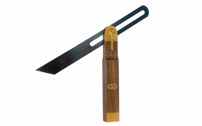 Crown Tools 10-1/2" Walnut Sliding T-Bevel