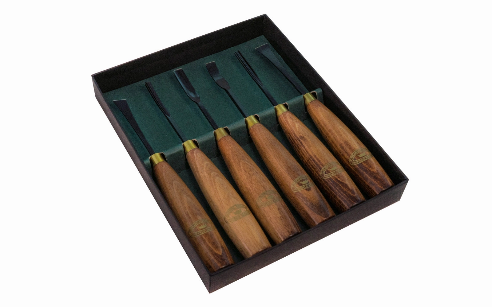 Crown Tools 6-Piece Woodcarving Set