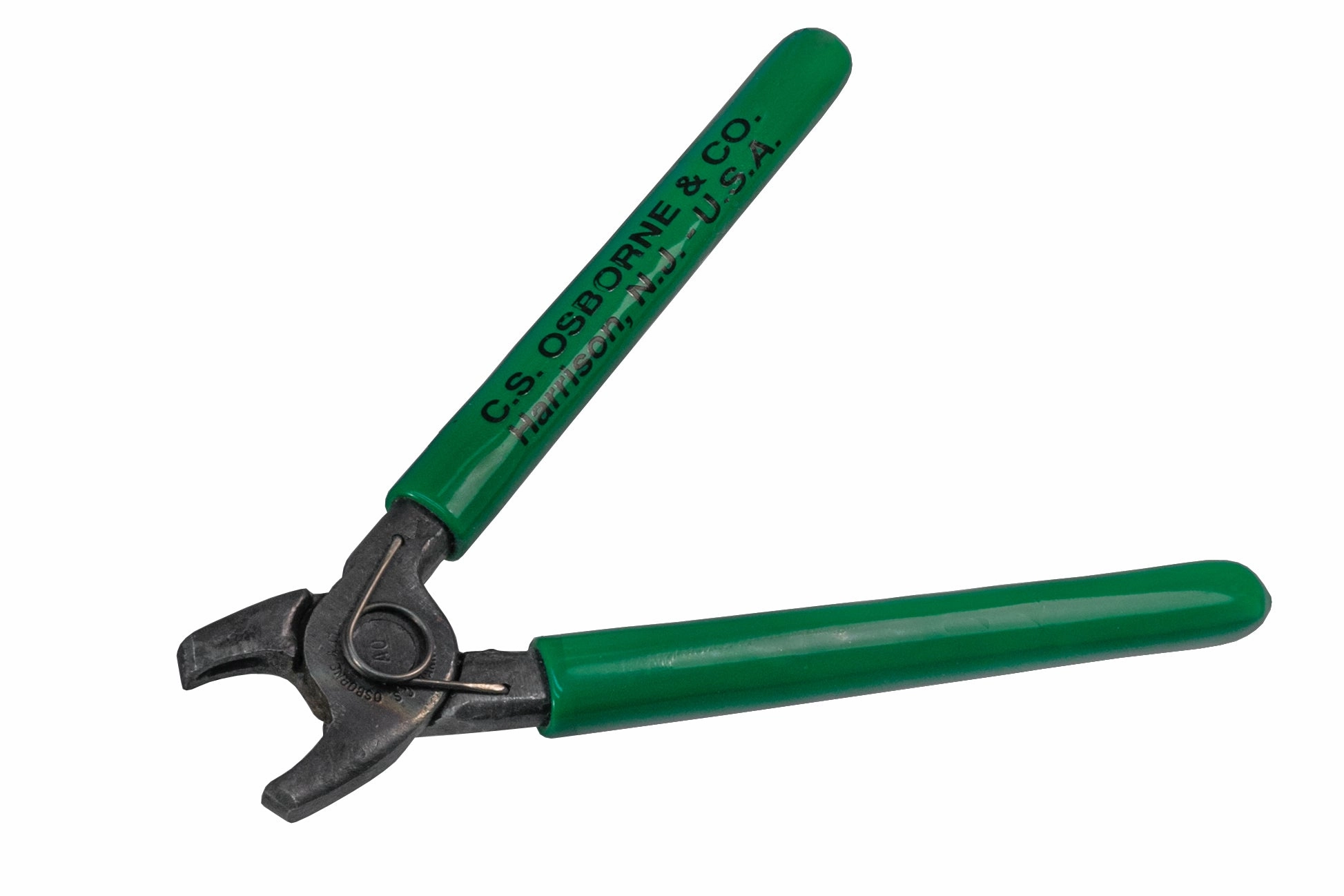CS Osborne Hog Ring Plier ~ Straight, Opening Spring