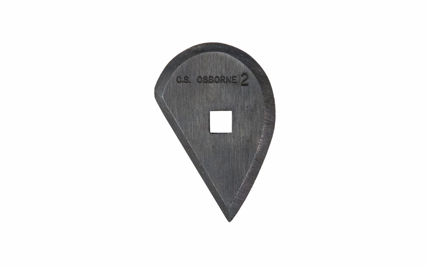 CS Osborne Shave Hook Scraper Half Oval Blade No. 305-2