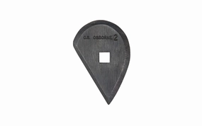 CS Osborne Shave Hook Scraper Half Oval Blade No. 305-2