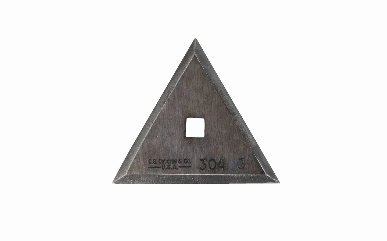 CS Osborne Shave Hook Scraper Triangle Blade No. 305-3