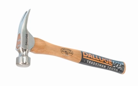 Dalluge 16 oz Smooth Face Trim Hammer - 13" Straight Handle ~ 1600