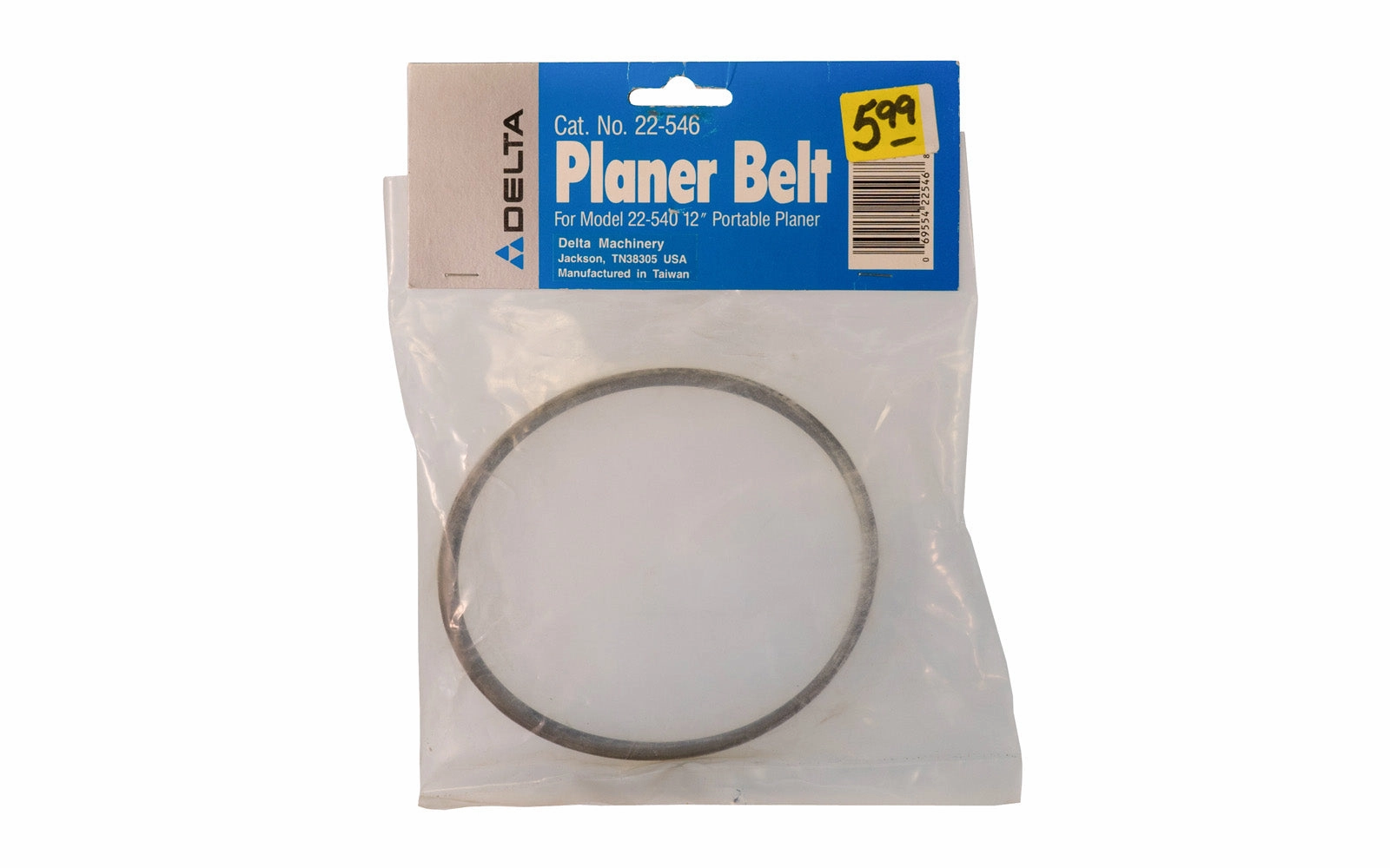 Delta Planer Belt - Cat. No. 22-546