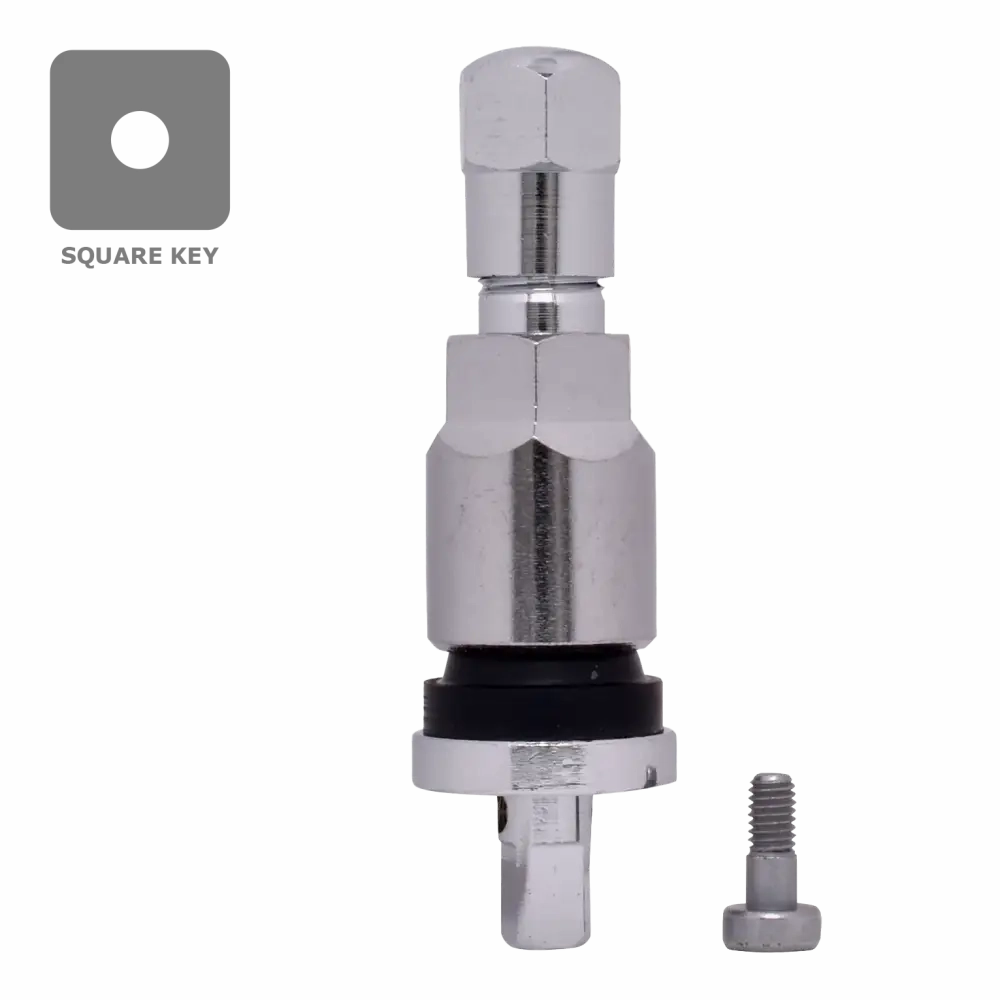 Dill VS925C TPMS Chrome Stem Service Kit for GM, Ford, Chrysler/Dodge/Jeep, Subaru