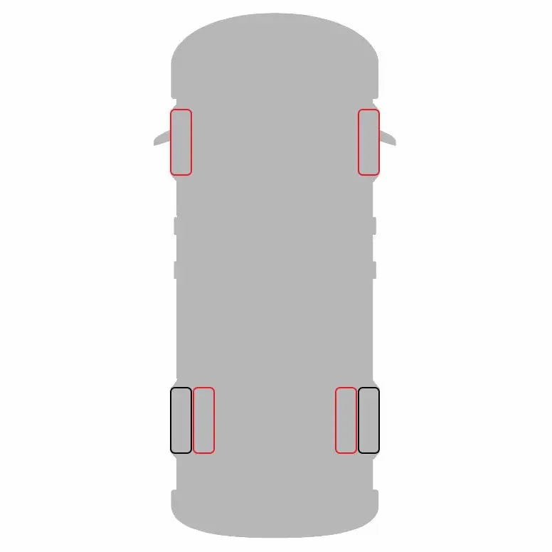 Dill VS-3601 Sprinter Tire Valve for Front/Inner Rear Steel Wheel (Ea)
