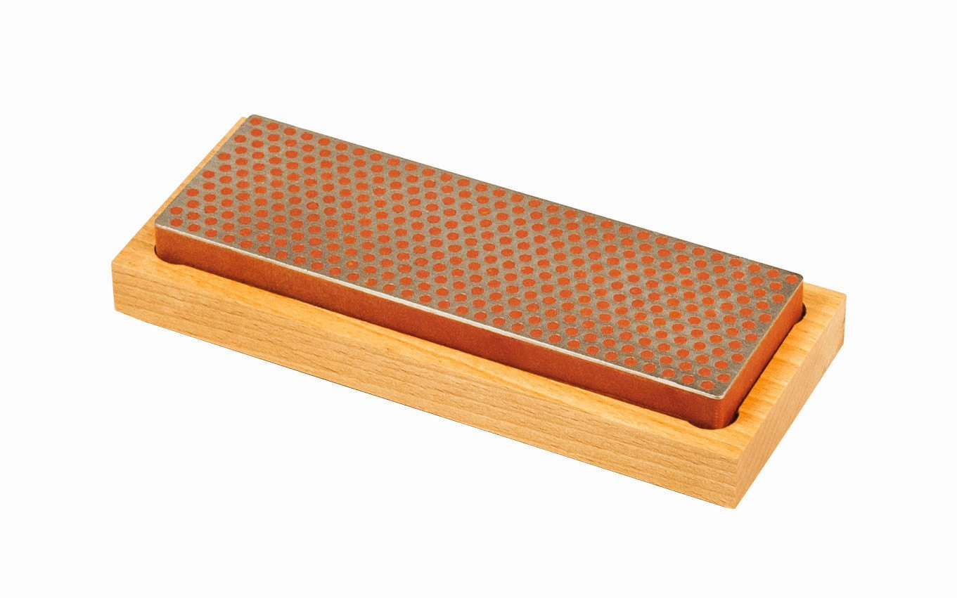 DMT 6" Diamond Sharpening Stone with Wooden Box