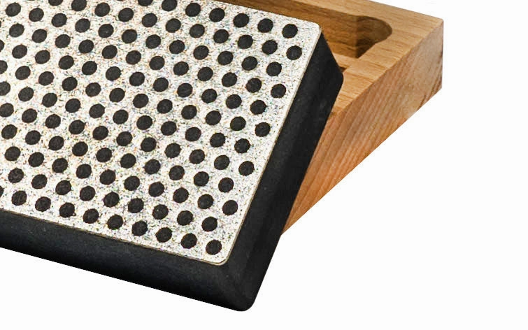 DMT 6" Diamond Sharpening Stone with Wooden Box
