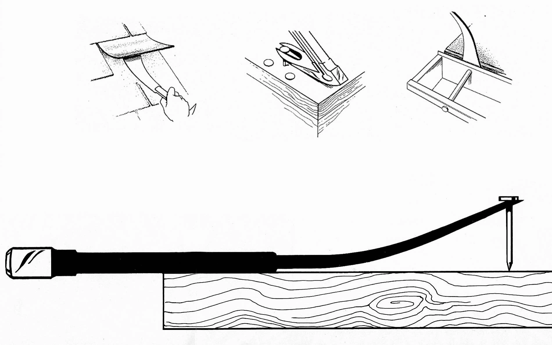 Dogyu Japanese Carpenter's Pry Bar