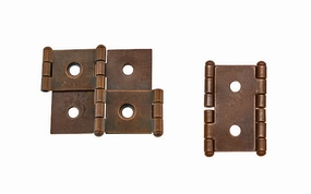 Double Action Cabinet Hinges for 1" Panels ~ 1-7/8" High