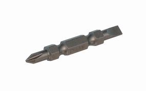 Double End Insert Bit - No. 1 Phillips & 3/16" Slot
