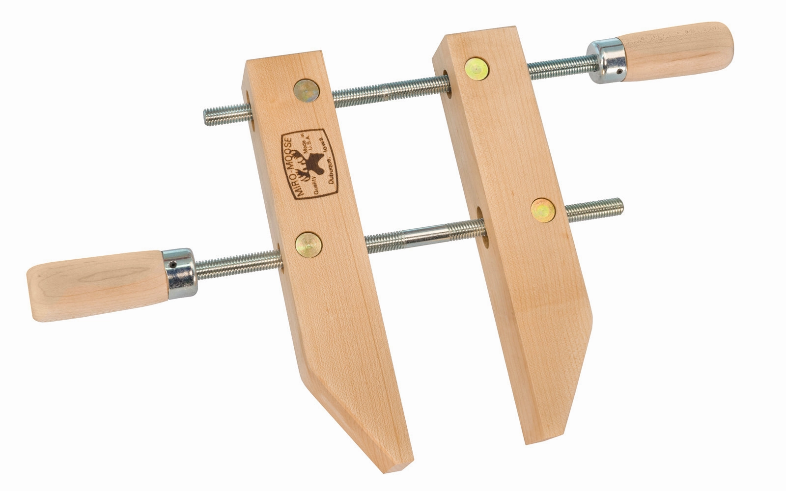 Dubuque "Miro-Moose" 10" Wooden Handscrew Clamp