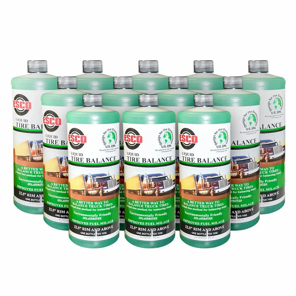 Esco 20471 32oz Liquid Tire Balance (12 Bottles)