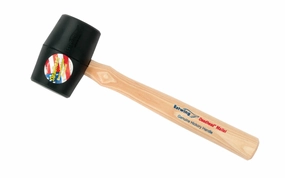 Estwing 18 oz Black Rubber Mallet