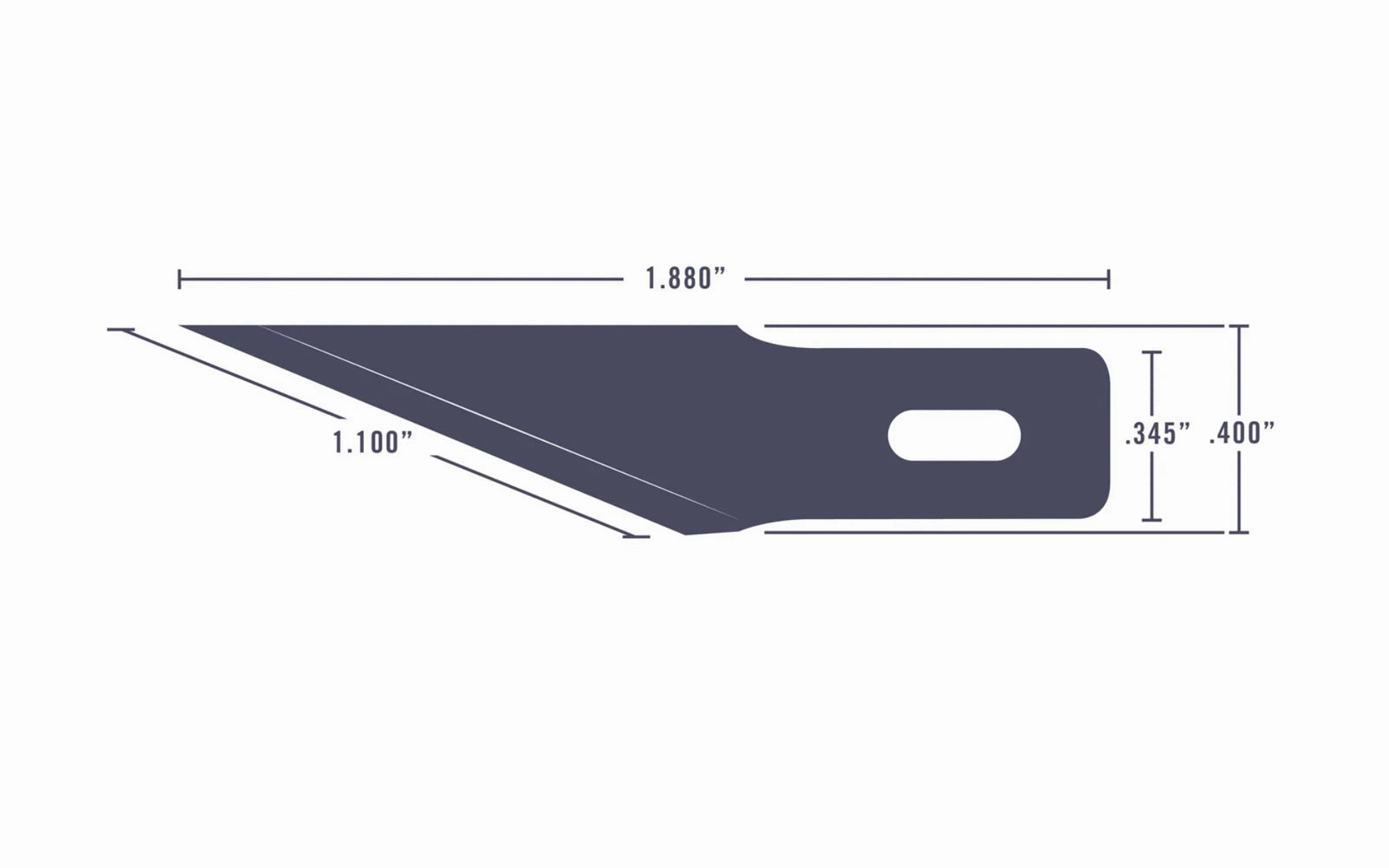 Excel #2 Straight Edge Blades - 5 Pack