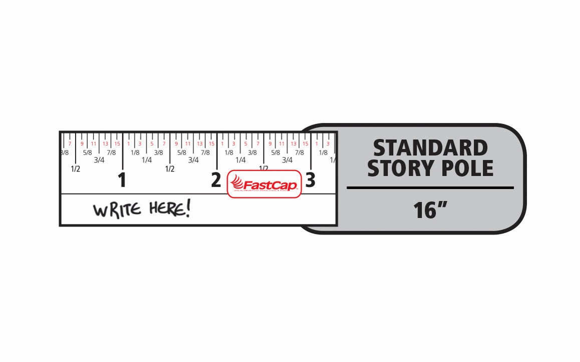 FastCap 16' FlatBack Tape Measure ~ Square Check