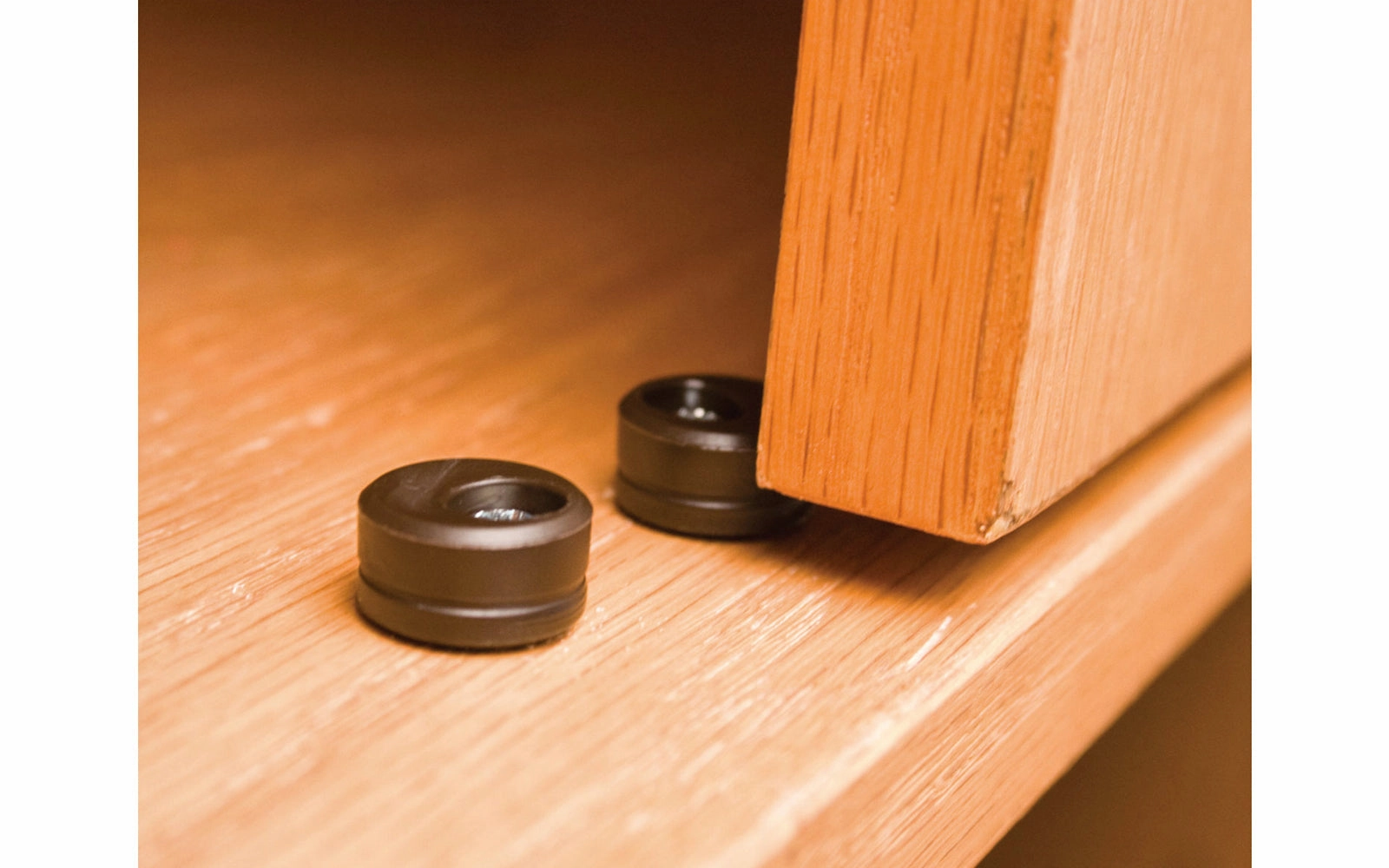 FastCap Clear Euro Door Stops for Inset Doors ~ 10 Stops