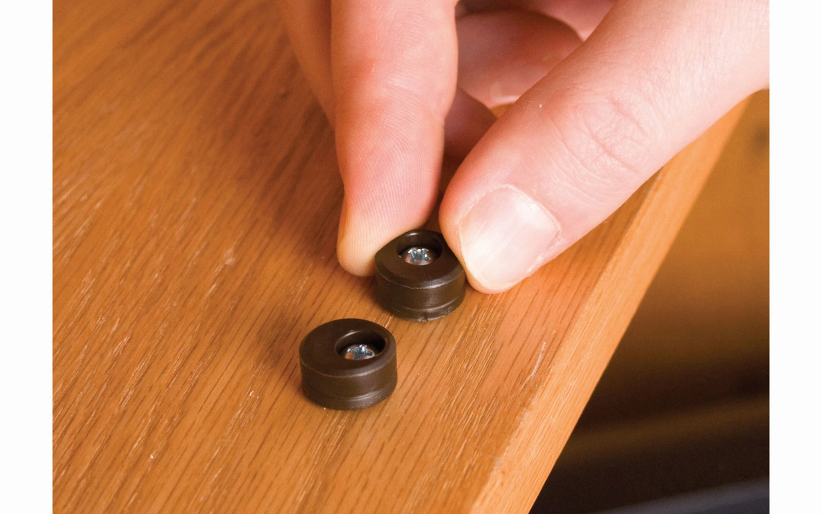 FastCap Clear Euro Door Stops for Inset Doors ~ 10 Stops