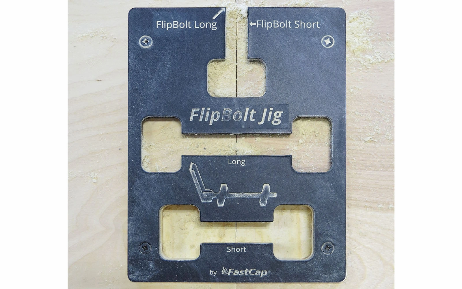 FastCap FlipBolt Jig - Countertop Connector Jig For Router