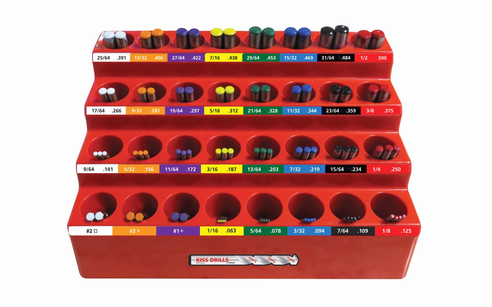 FastCap Kiss Drill Bit Index ~ 32 Slots