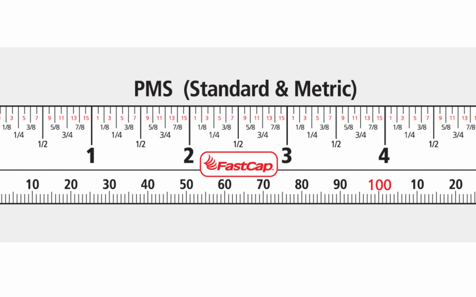 FastCap Peel & Stick Tape - Metric / Standard
