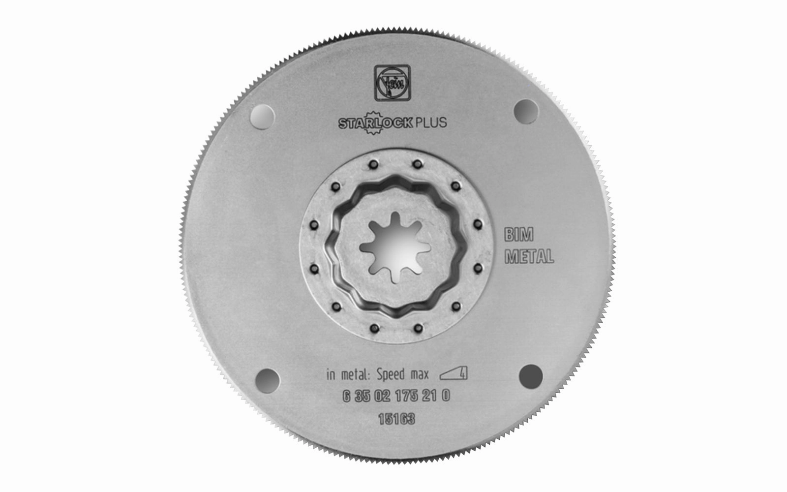 Fein 4" Circular Metal BIM HSS Blade "Starlock Plus"