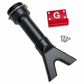 Gaither OEM 2" Connector Slotted Barrel for Bead Bazooka (Ea) - 12913B2C