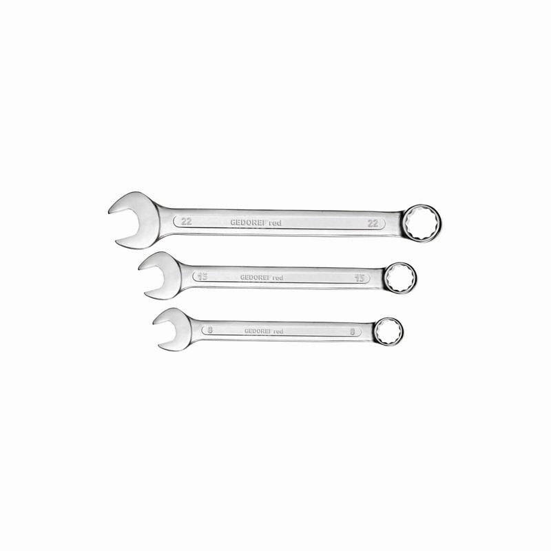 Gedore R09105015 Combination spanner set size 6-32mm 15 Piece