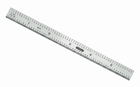 General Tools 6" Stainless Rule (8ths, 16ths, 32nds, 64ths)