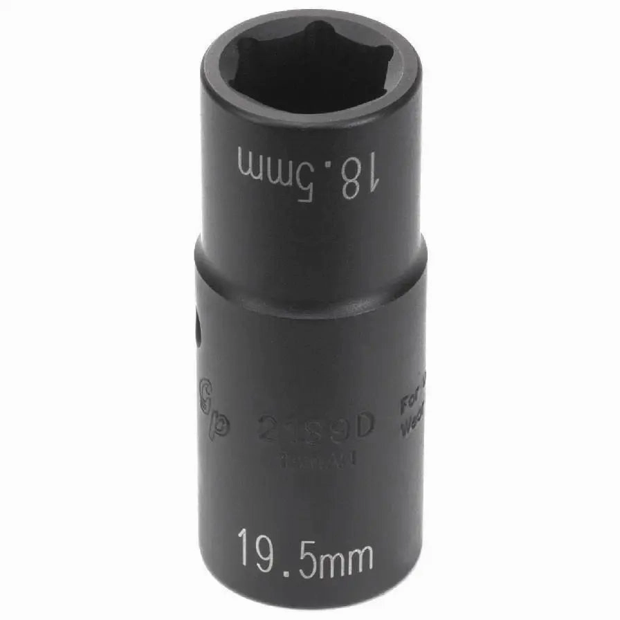GP 1/2" Drive Damaged Nut ''Flip'' Socket (18.5mm X 19.5mm)