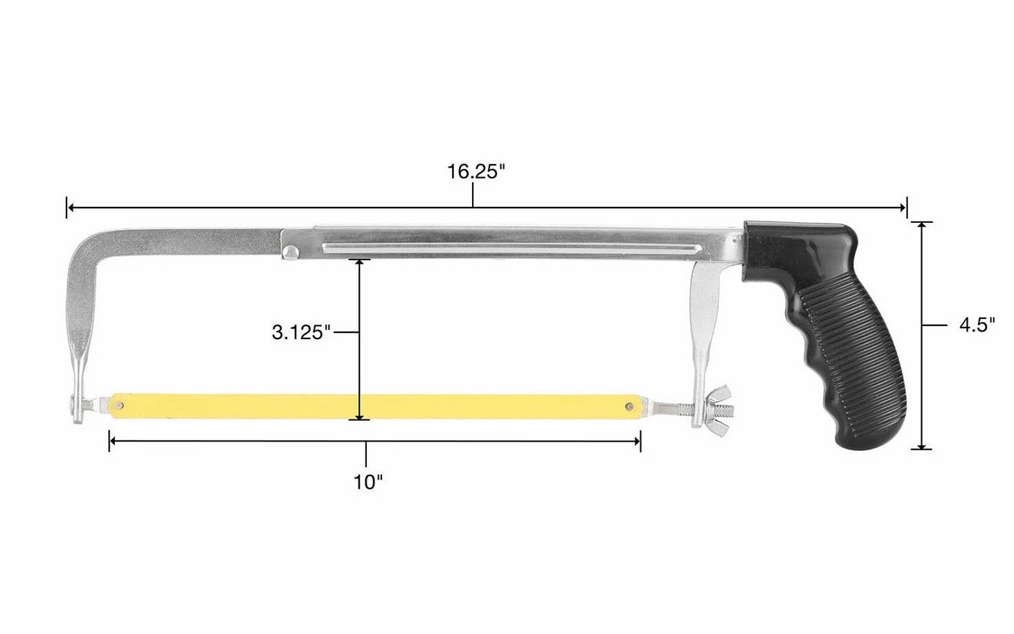 GreatNeck Adjustable Frame Hacksaw