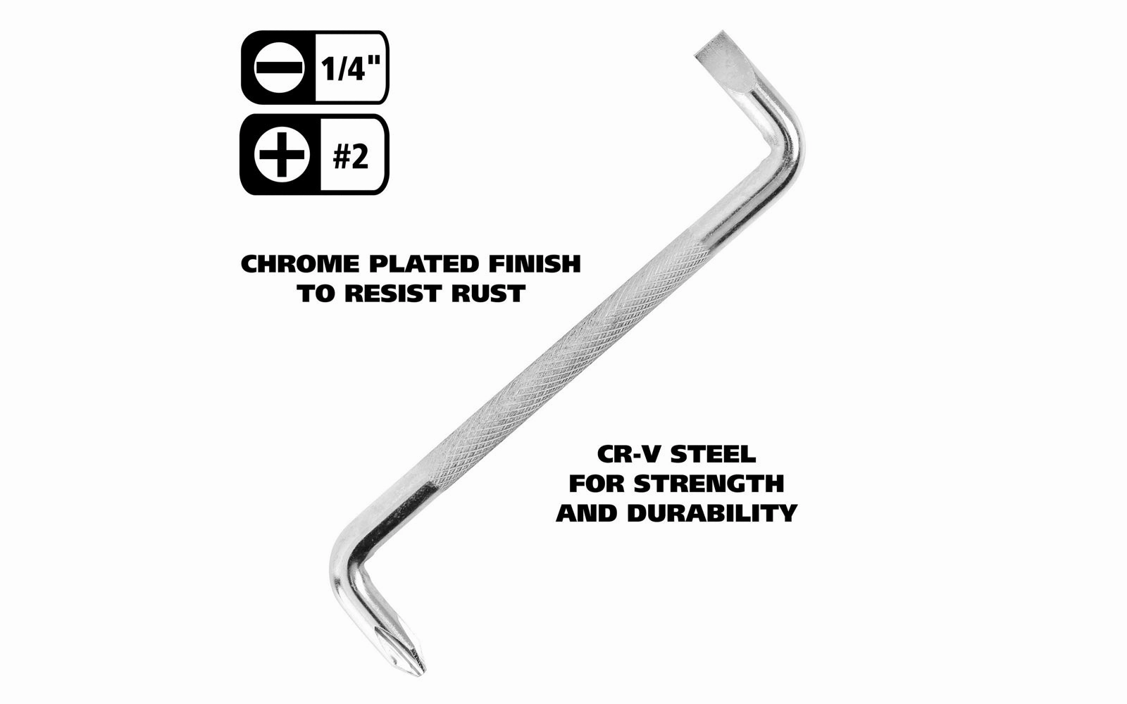 GreatNeck Offset Phillips & Slotted Screwdriver