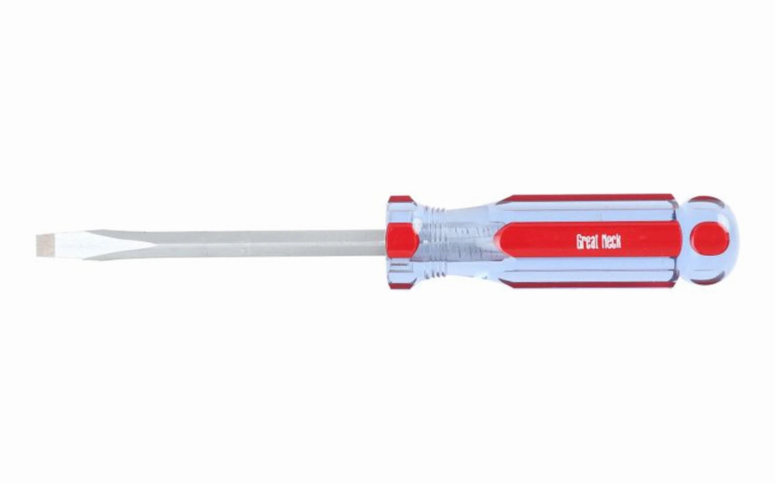 GreatNeck Slotted Screwdriver 1/4" - 4" Long Blade