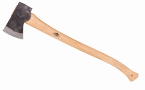 Grnsfors Bruk American Felling Axe 31" Long Curved Handle ~ No. 434-1
