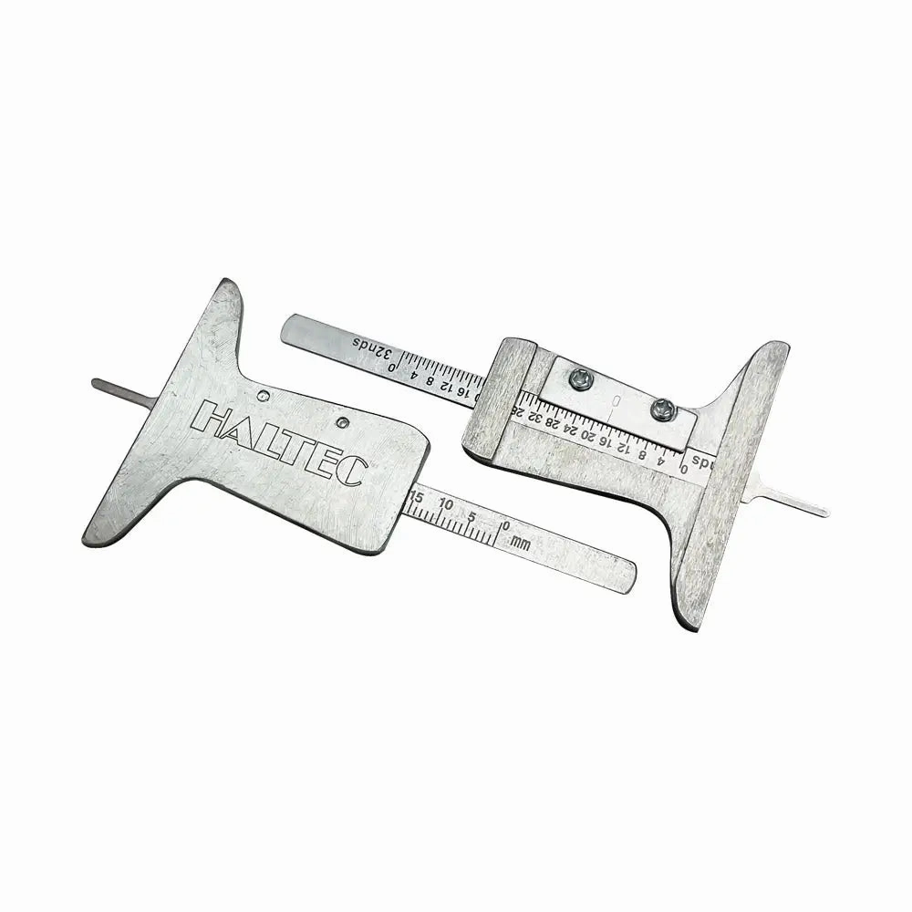 Haltec Metal Truck Tire Tread Depth Gauge - N-1420H